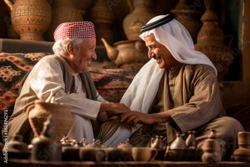 Wallpaper Mural Arab Wise Insights: An Arab Elder, a Wellspring of Knowledge, and a Source of Valuable Advice and Guidance
 Torontodigital.ca