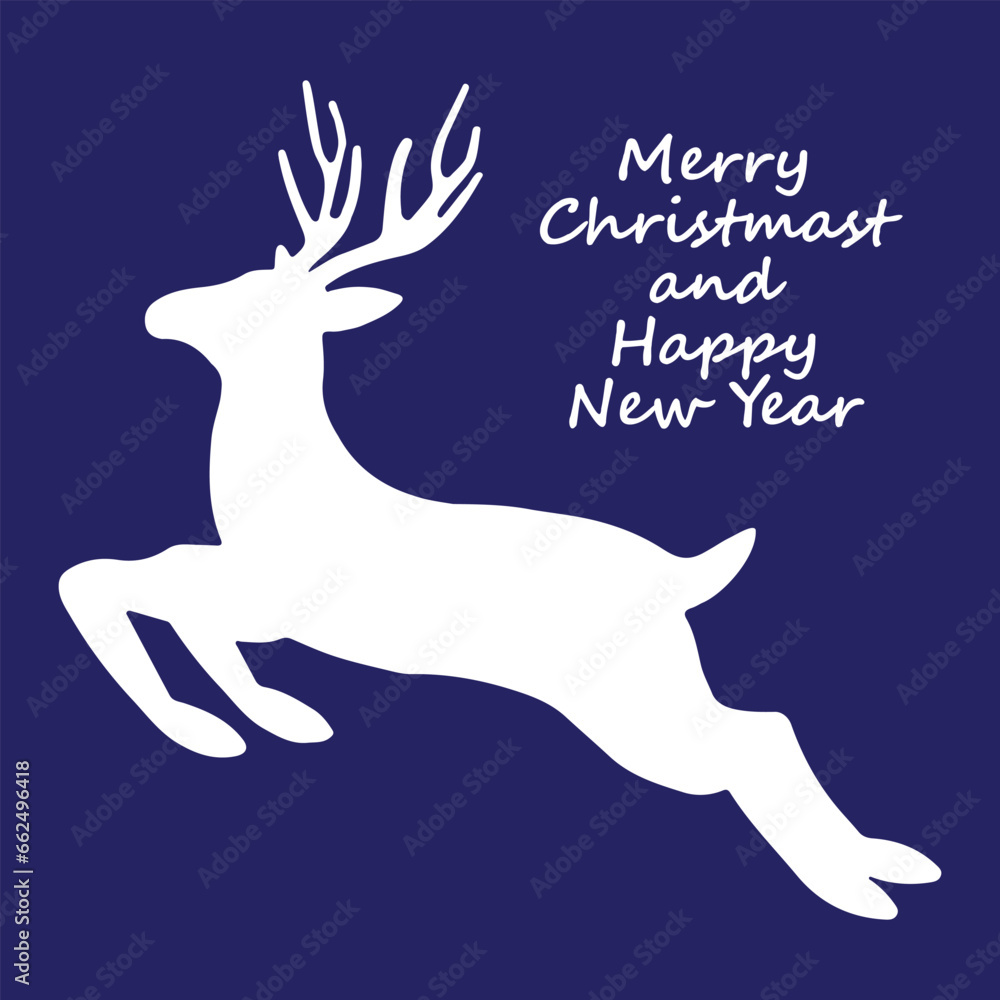 Christmas background. Christmas deer, Greeting card, banner, poster, holiday cover, header Christmas background. Christmas deer, Greeting card, banner, poster, holiday cover, header