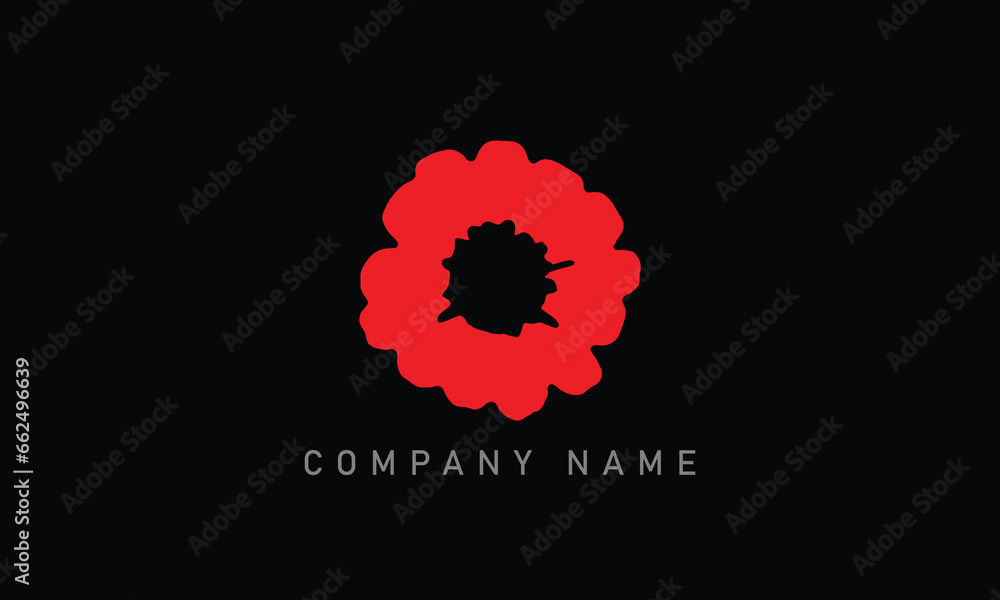 flower petal logo design, modern logo flower petal logo design, modern logo