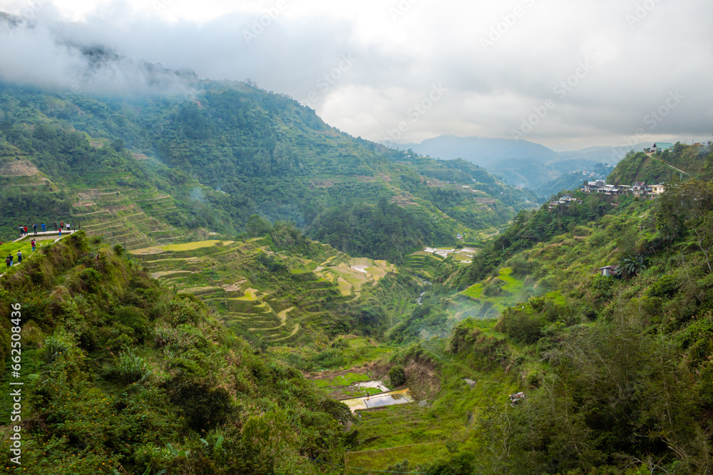 Batad Rice Terraces, UNESCO world heritage in Ifugao, Luzon Island, Philippines
