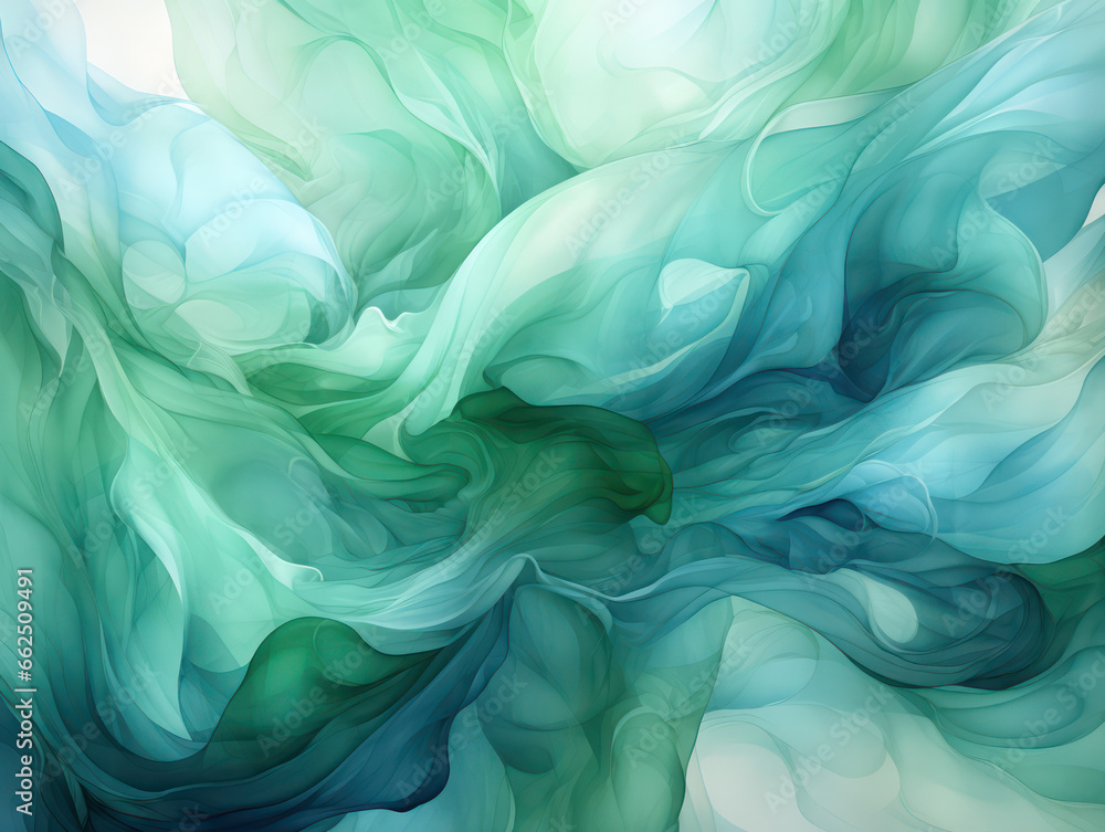 Obraz premium Abstract Colorful Liquid Marble Texture, Generative AI