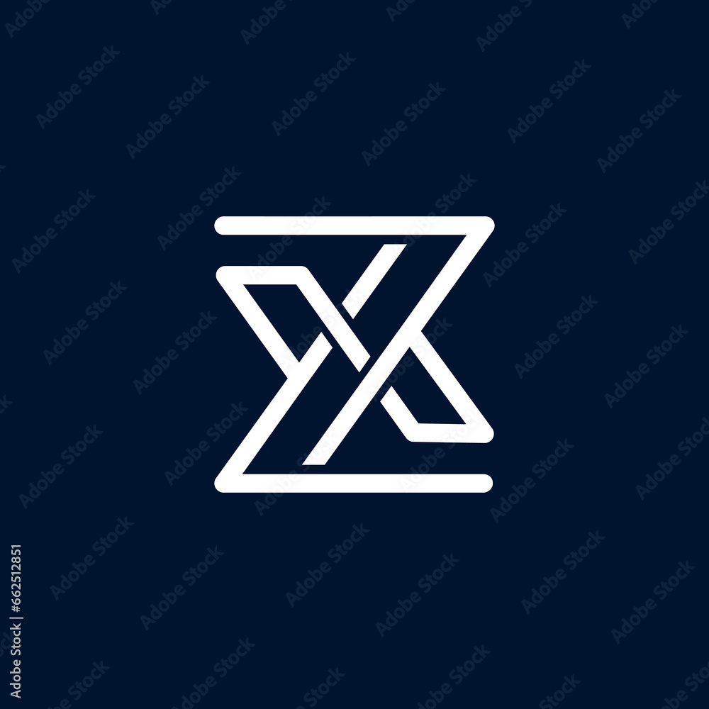 The logo is the Z and X monogram. elegant and boxy. The logo is the Z and X monogram. elegant and boxy.