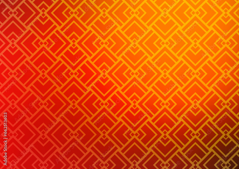 Light Yellow, Orange vector background with straight lines. Light Yellow, Orange vector background with straight lines.