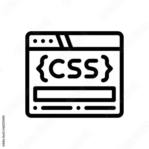 css line icon