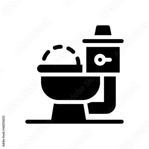 flush glyph icon