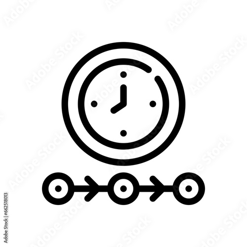 timing line icon