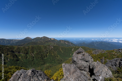 妙高山山頂からの眺望　火打山方面 © nissy730