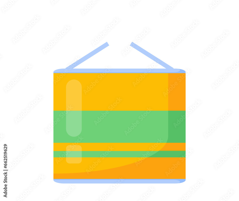 Aluminum battery vector concept Aluminum battery vector concept