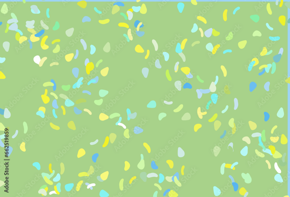 Light Green, Yellow vector template with memphis shapes. Light Green, Yellow vector template with memphis shapes.