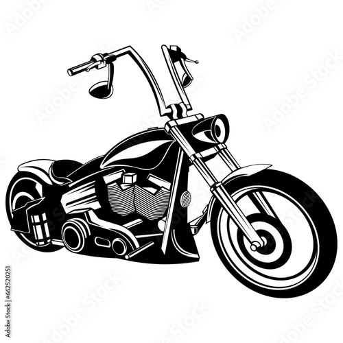 Chopper Motorcycle