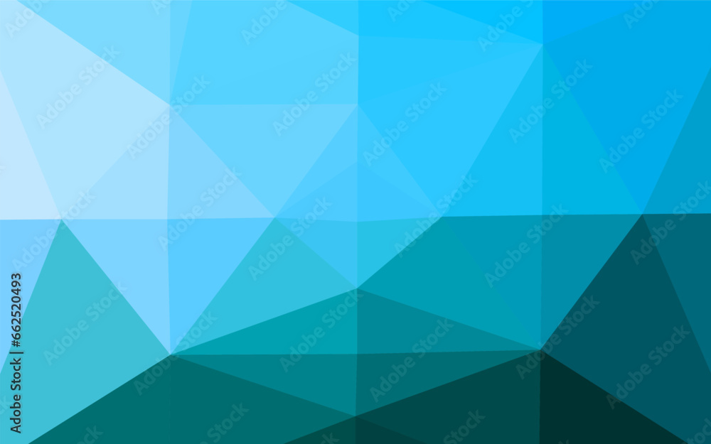 Light BLUE vector abstract polygonal layout. Light BLUE vector abstract polygonal layout.