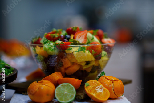 bowl with salad
