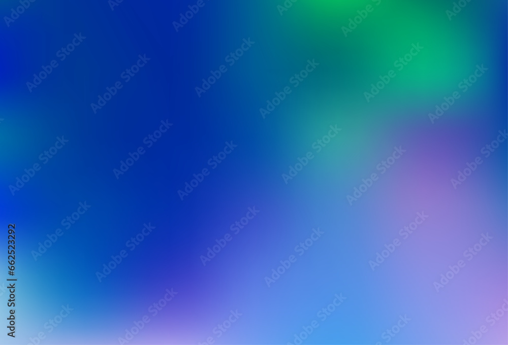 Light Blue, Green vector glossy abstract background.