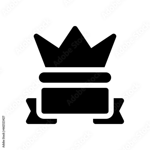 crown glyph icon