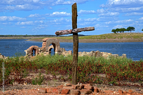 Ruinas da cidade historica de Canudos. Bahia. photo