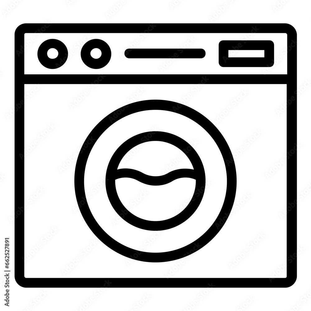 washing machine icon washing machine icon
