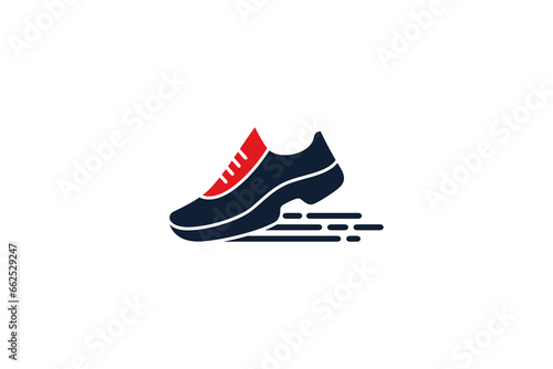 modern shoes template design logo