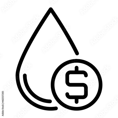 liquidity line icon
