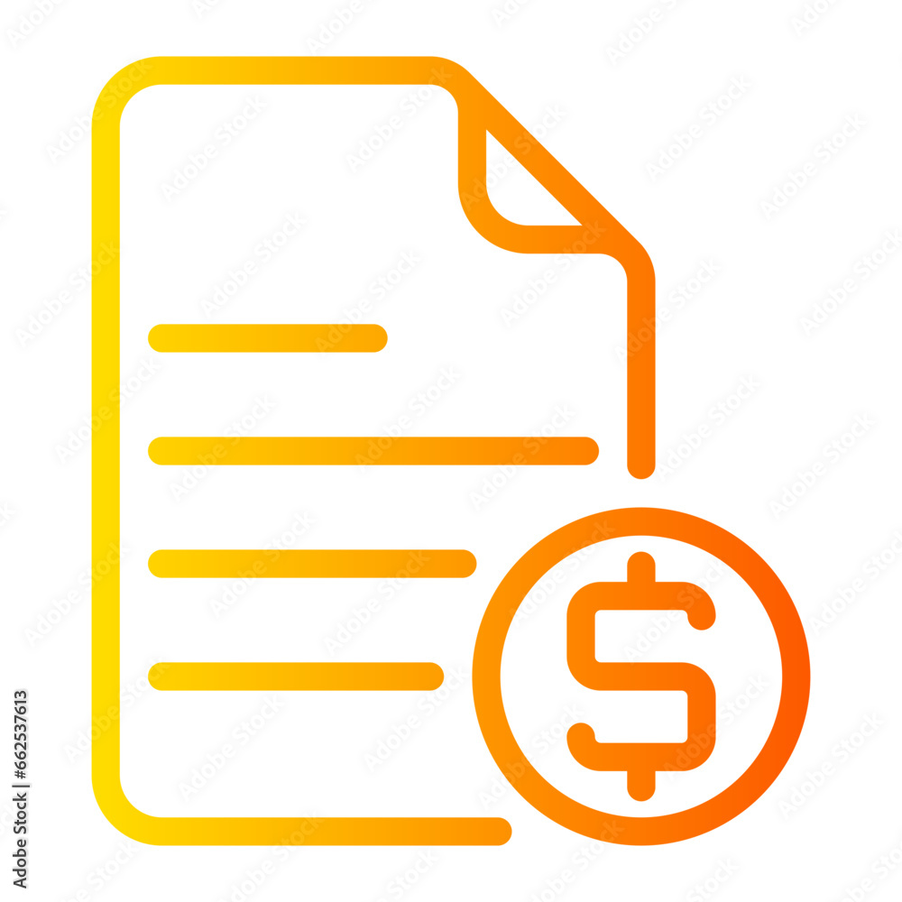 report gradient icon