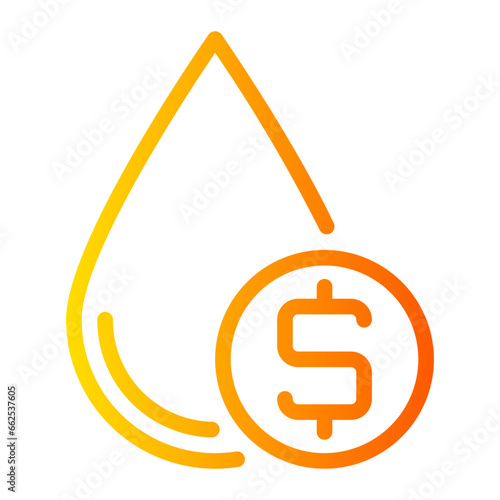 liquidity gradient icon