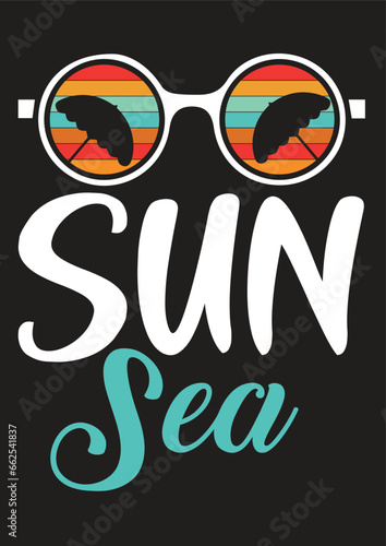 SUMMER BEACH T SHIRT DESIGN