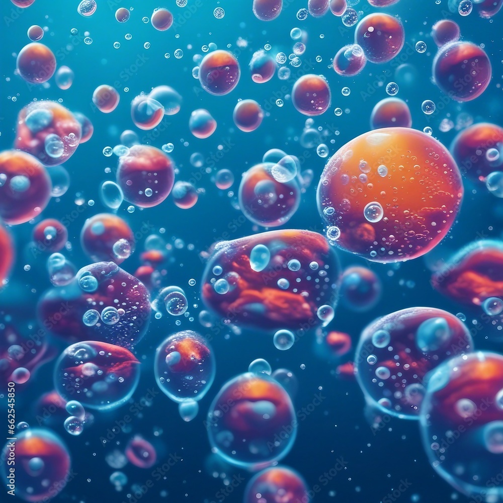 custom made wallpaper toronto digitalunderwater water bubble illustration background