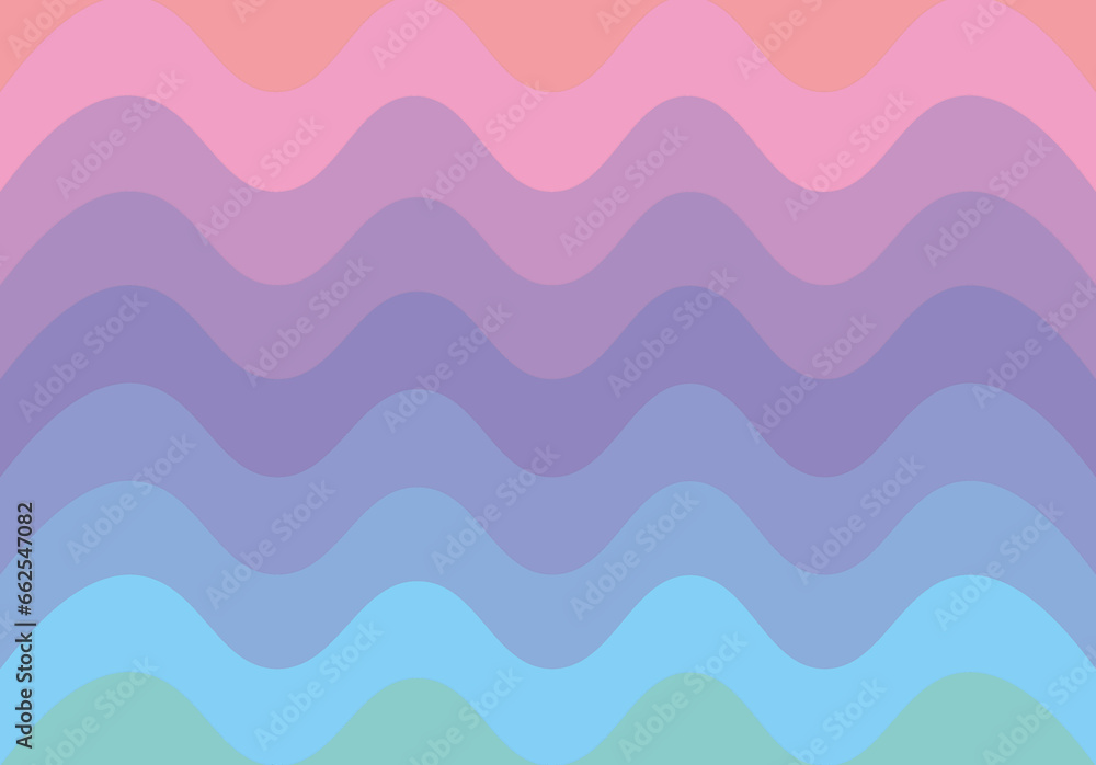Pastel waves Pastel waves