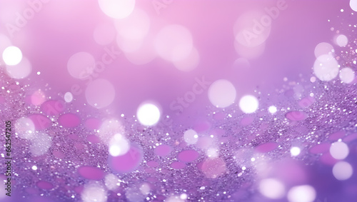 3D render purple Violet lavender abstract glitter sparkler background. de-focused wallpaper for template. for presentation. copy text space.