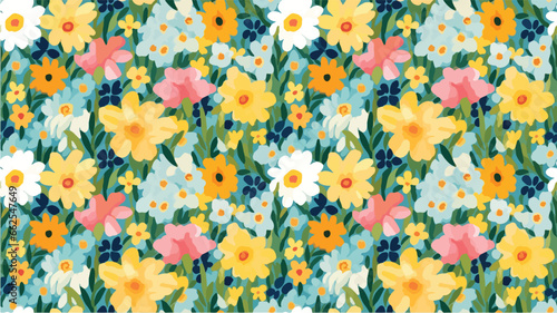 seamless ditsy flowers repeating pattern, tiny flowers pattern, ditsy, liberty , meadow, floral