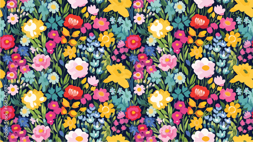 seamless ditsy flowers repeating pattern, tiny flowers pattern, ditsy, liberty , meadow, floral
