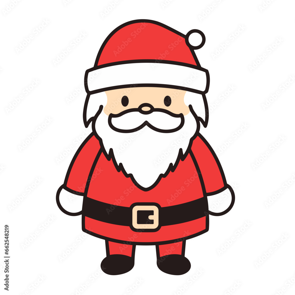 Santa Claus simple vector Santa Claus simple vector