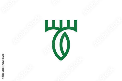 Natural Leaf Castle Logo
