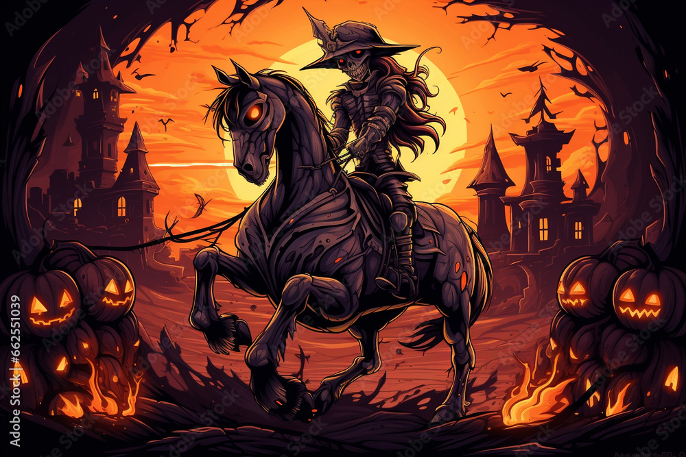 halloween background with pumpkin and bats halloween background with pumpkin and bats