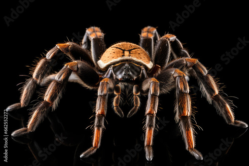 Black earth tiger tarantula Cyriopagopus 