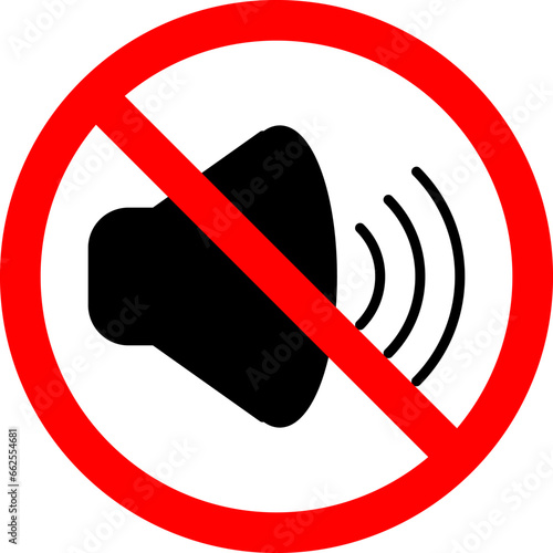 Muted Speaker Icon. Volume off icon. Vector illustration