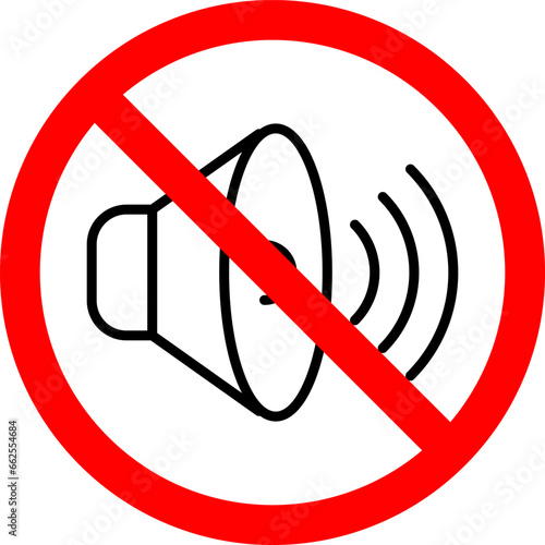 Muted Speaker Icon. Volume off icon. Vector illustration
