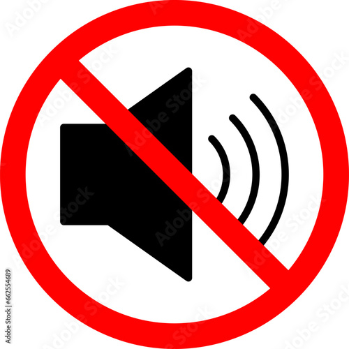 Muted Speaker Icon. Volume off icon. Vector illustration