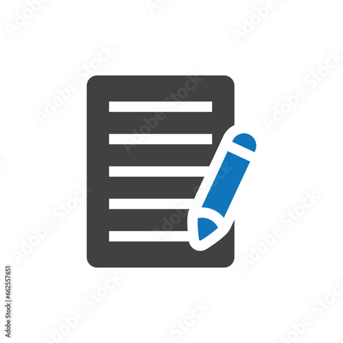 Note vector icon