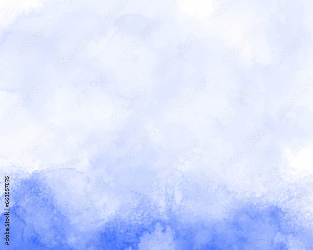 Fototapeta premium Abstract splashed watercolor background. Design for your cover, date, postcard, banner, logo.