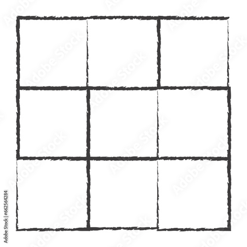 Grunge square and rectangle frames. Ink empty black boxes set. Rectangle borders collections. Rubber square stamp imprint. Vector illustration