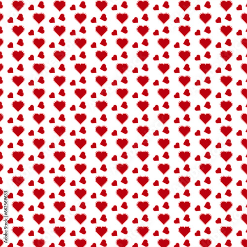  Heart present package pattern Love is Beautiful red hearts