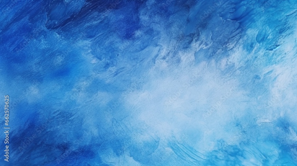 Abstract watercolor paint background dark blue color.Generative AI