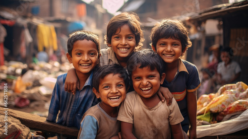 The Cheerful Faces of India s Young Slum Dwellers