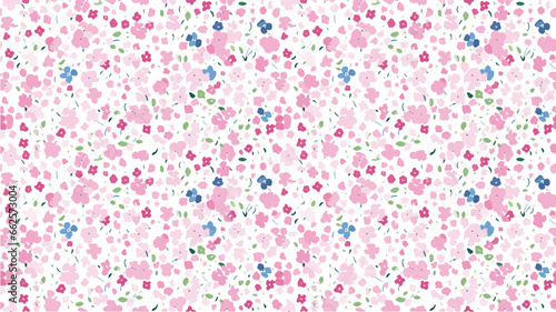 seamless ditsy flowers repeating pattern, tiny flowers pattern, ditsy, liberty , meadow, floral