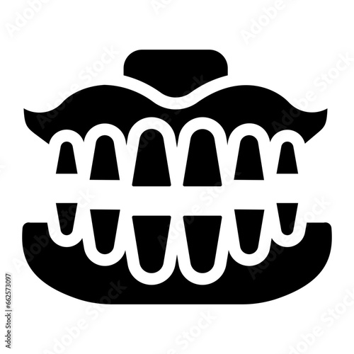 denture Solid icon