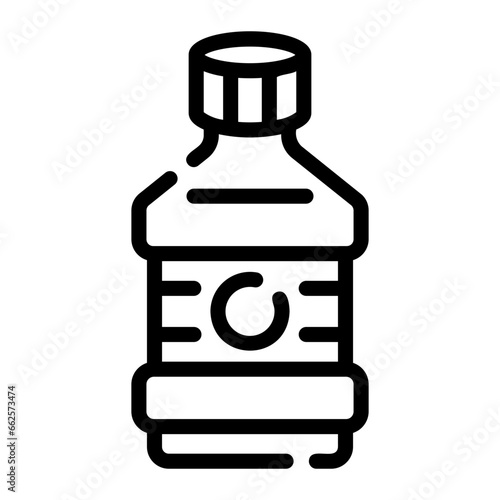 mouthwash Line Icon