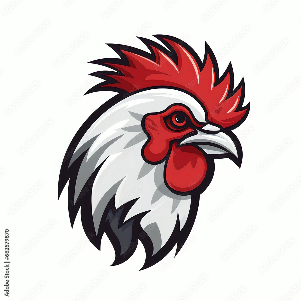 Cheerful Chicken Cartoon Character - Professional Vector Cheerful Chicken Cartoon Character - Professional Vector