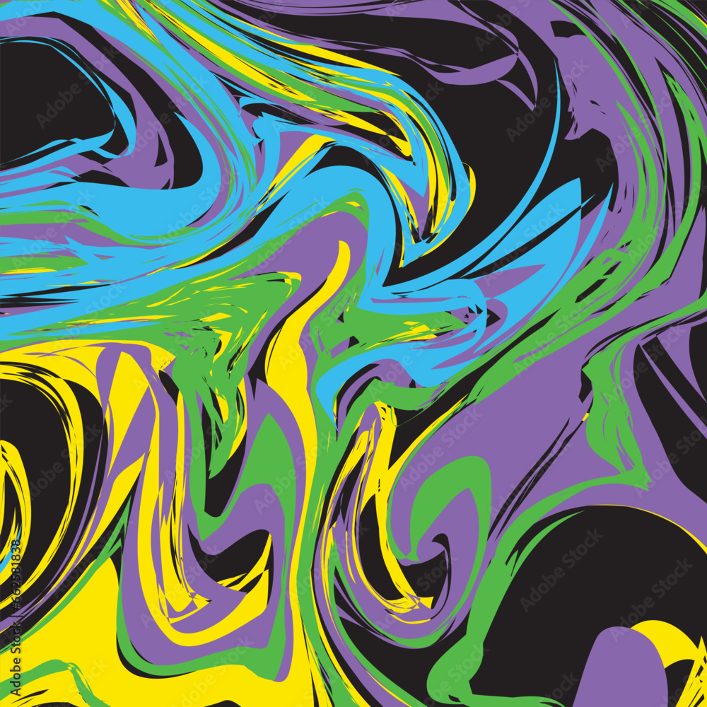 Liquid background using adobe illustrator..
