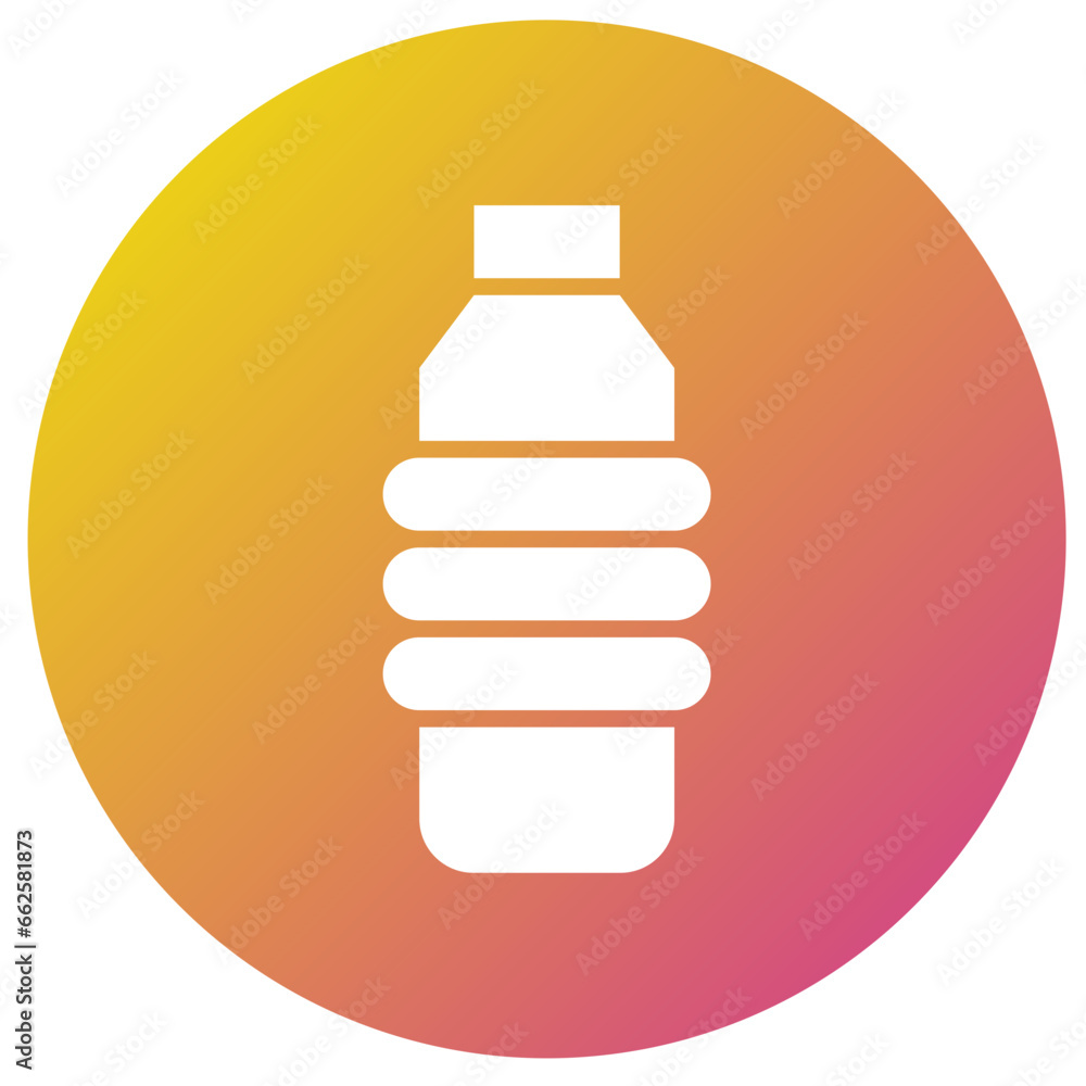 Water bottle Vector Icon Design Illustration Water bottle Vector Icon Design Illustration