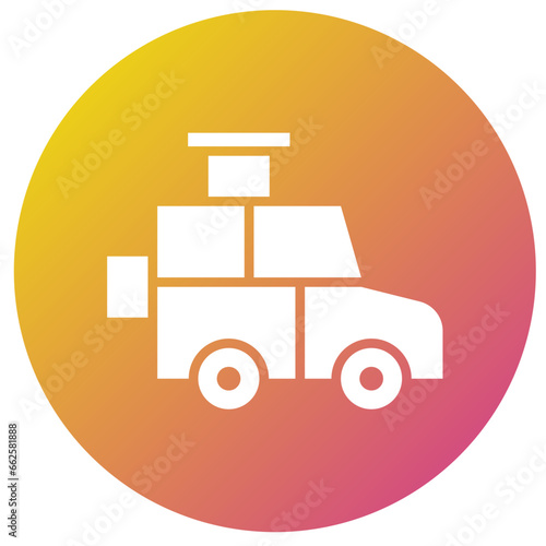 Jeep Vector Icon Design Illustration